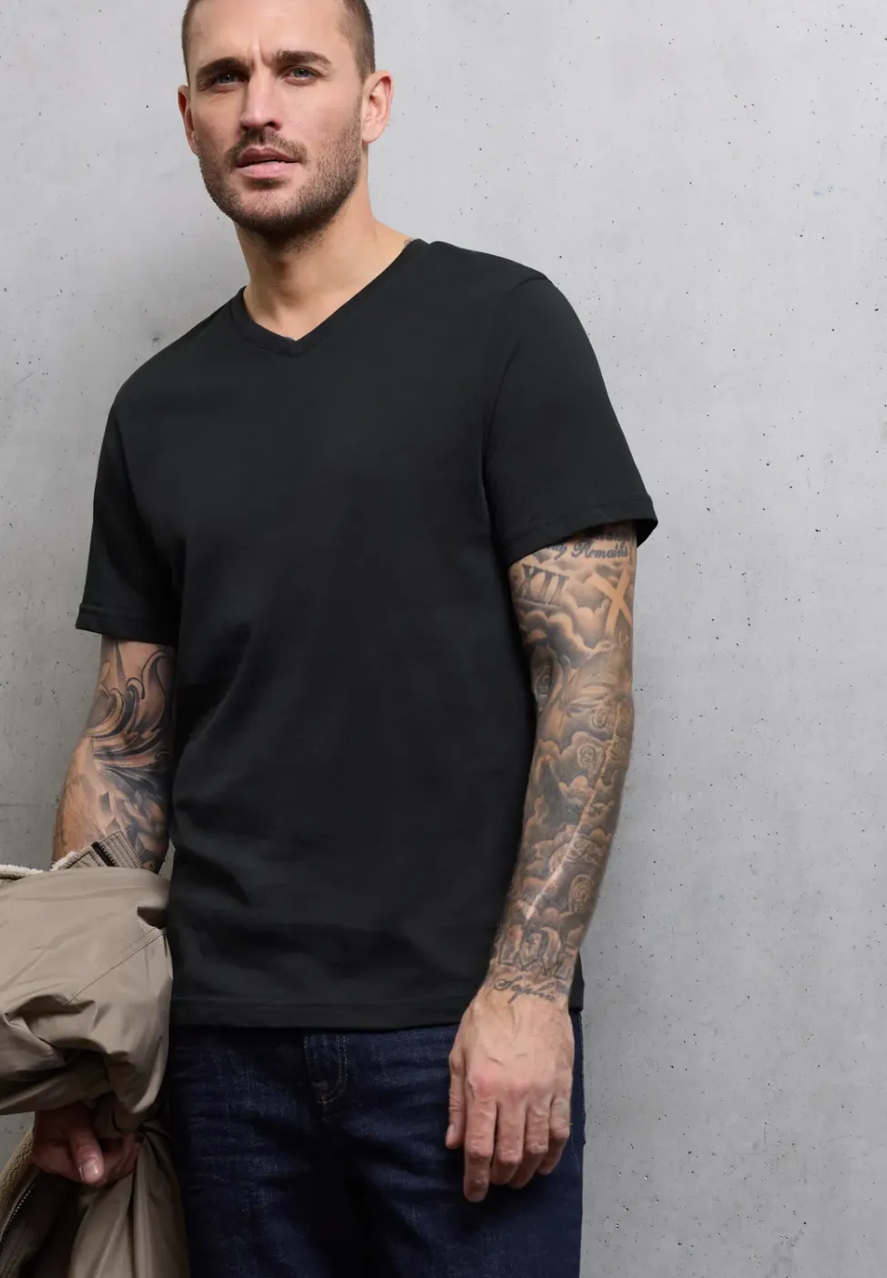 Basic V-Neck T-Shirt