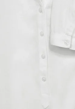 Basic Bluse in Unifarbe