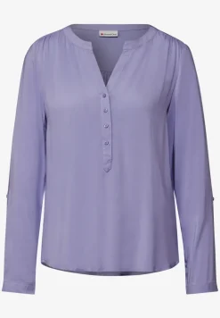 Basic Bluse in Unifarbe