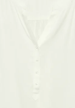 Basic Bluse in Unifarbe