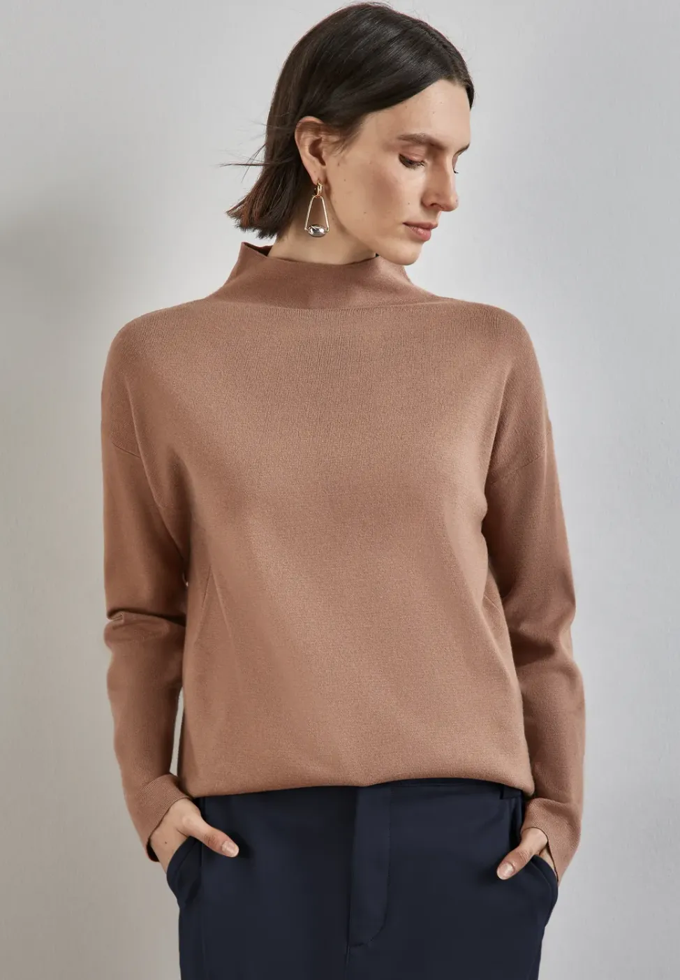Basic Feinstrickpullover