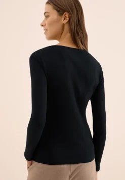 Basic Langarmshirt