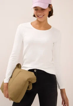 Basic Langarmshirt