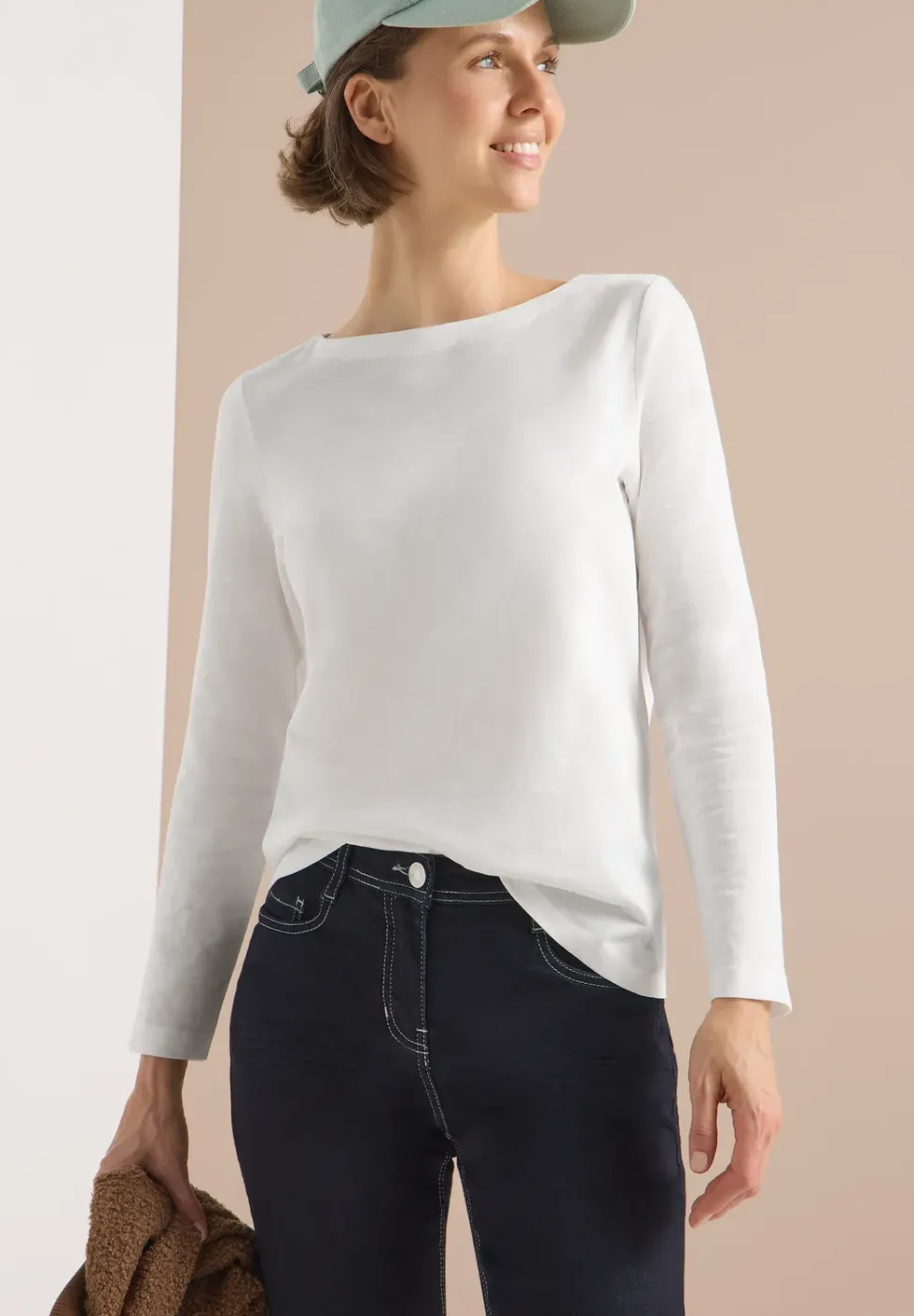 Basic Langarmshirt