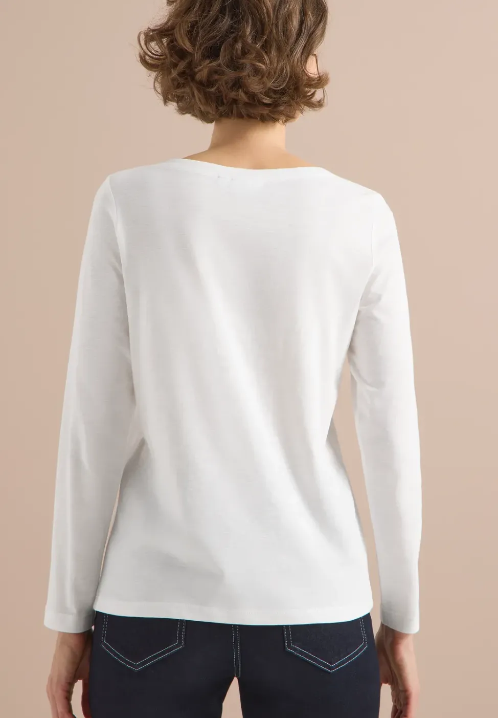 Basic Langarmshirt