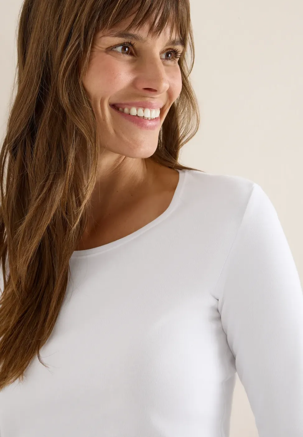 Basic Langarmshirt