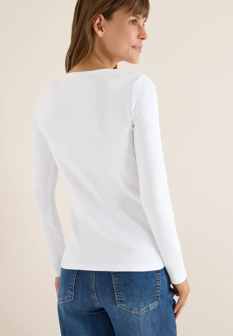 Basic Langarmshirt