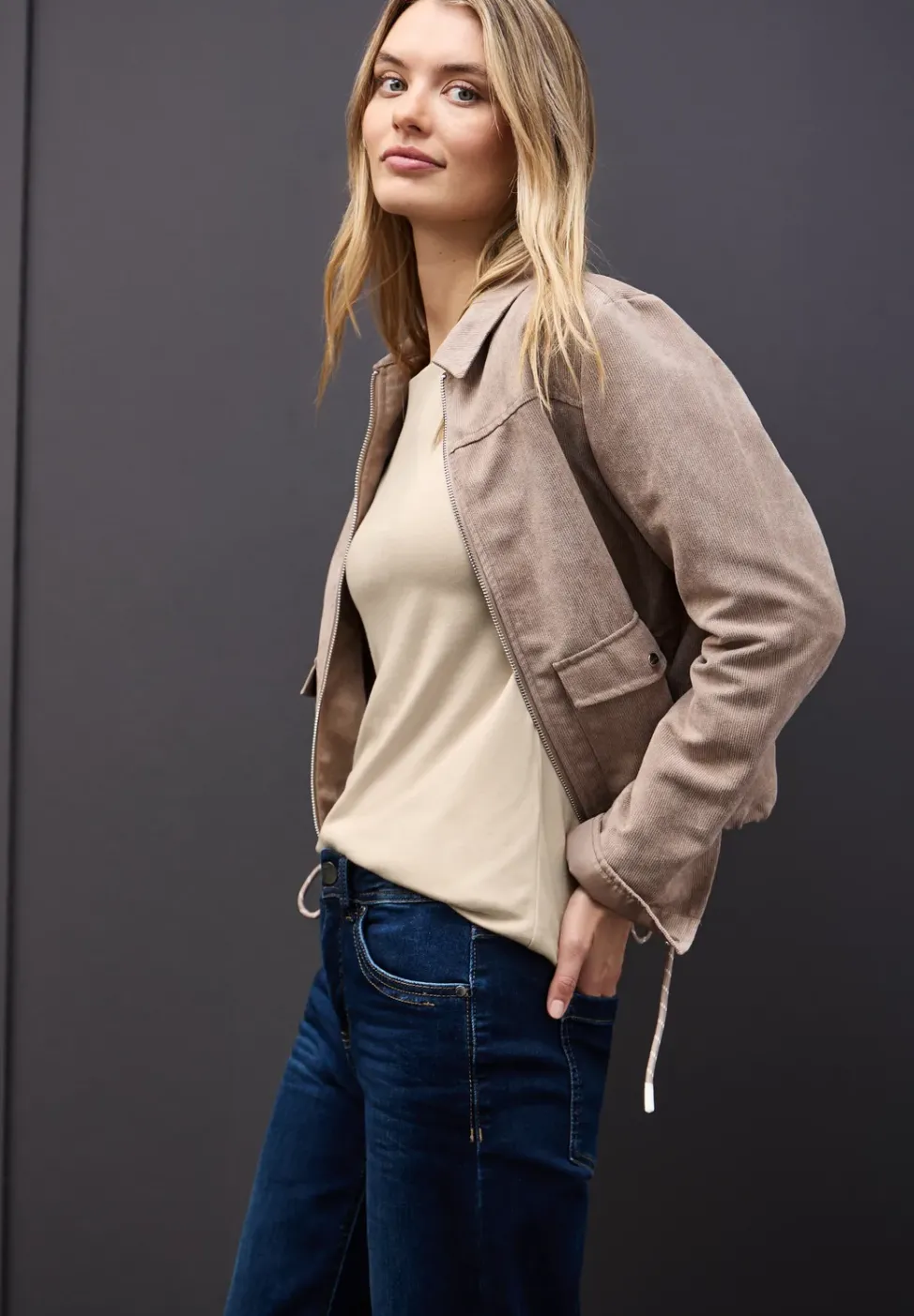 Basic Langarmshirt