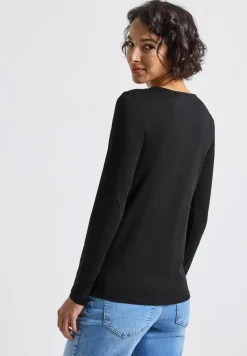 Basic Langarmshirt