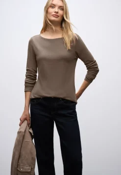 Basic Langarmshirt