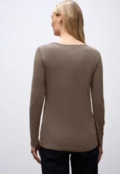 Basic Langarmshirt