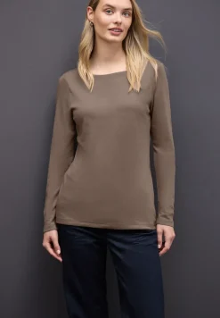 Basic Langarmshirt