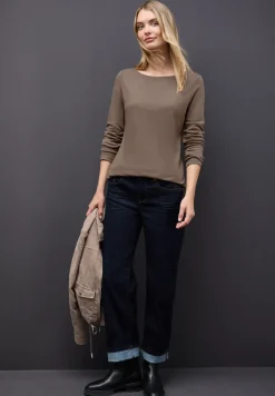 Basic Langarmshirt