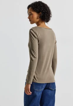 Basic Langarmshirt