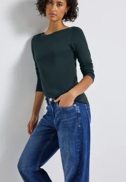 Basic Langarmshirt