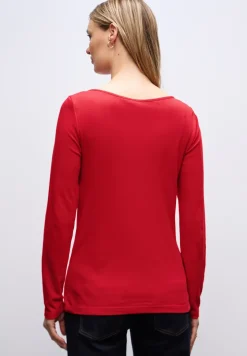 Basic Langarmshirt