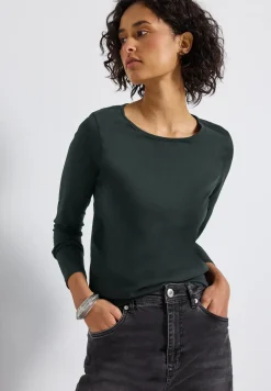 Basic Langarmshirt