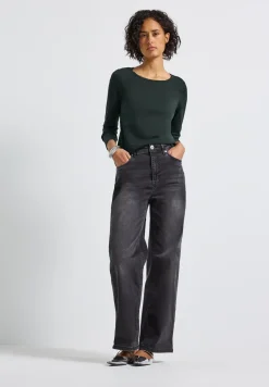 Basic Langarmshirt