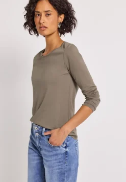 Basic Langarmshirt