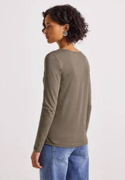 Basic Langarmshirt
