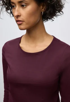 Basic Langarmshirt