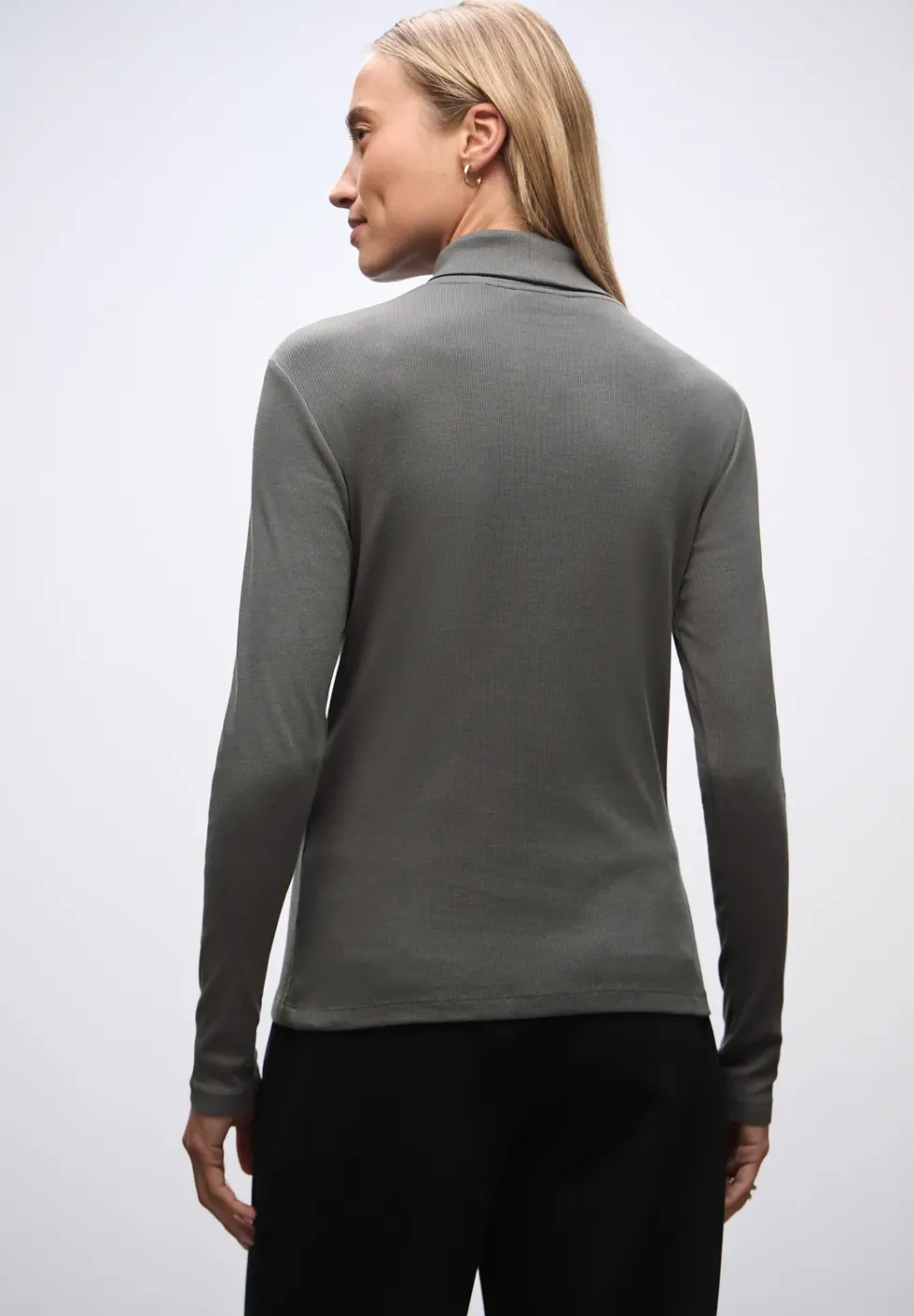 Basic Rollkragenshirt