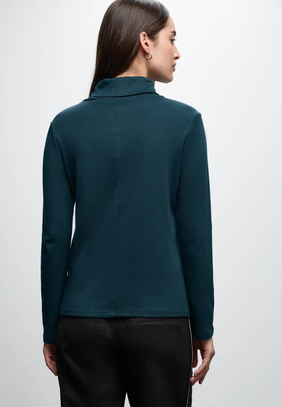 Basic Rollkragenshirt