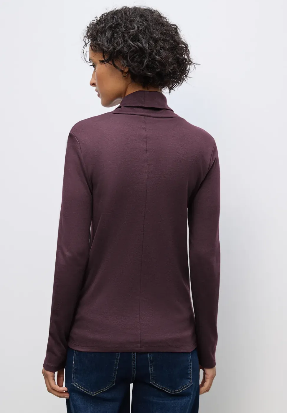 Basic Rollkragenshirt