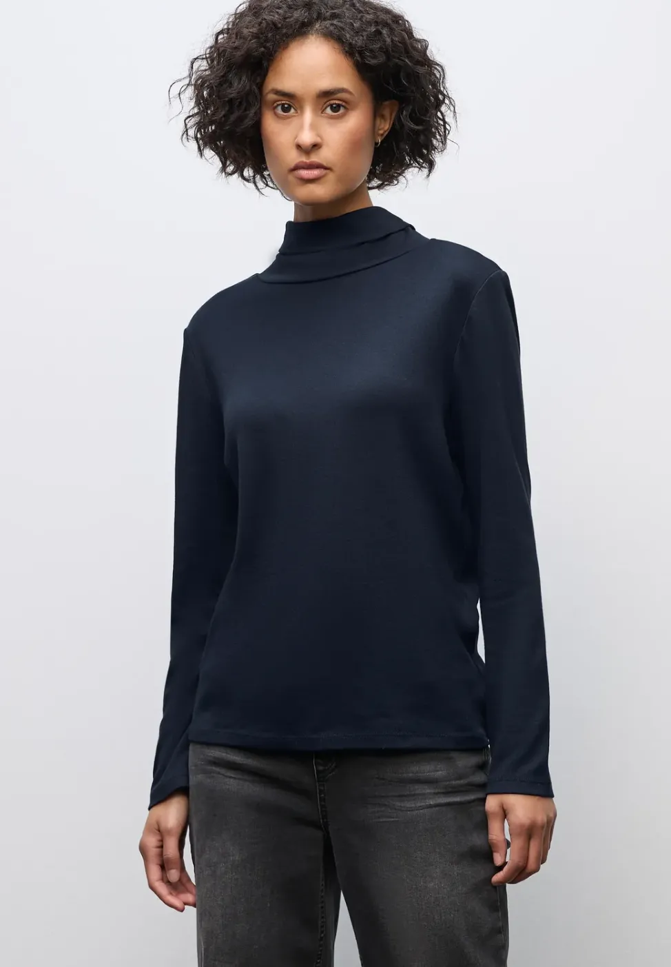 Basic Rollkragenshirt