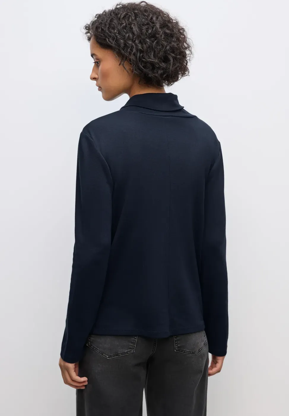 Basic Rollkragenshirt