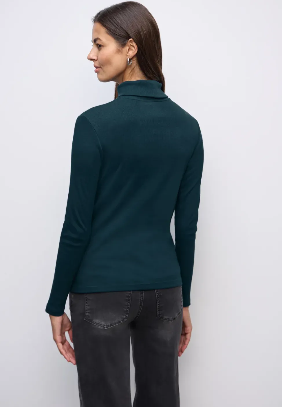 Basic Rollkragenshirt