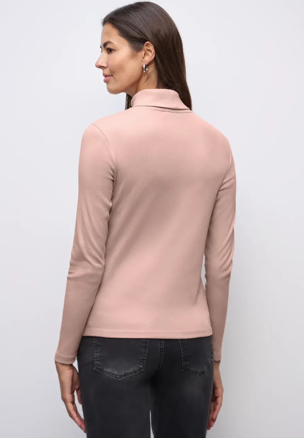 Basic Rollkragenshirt
