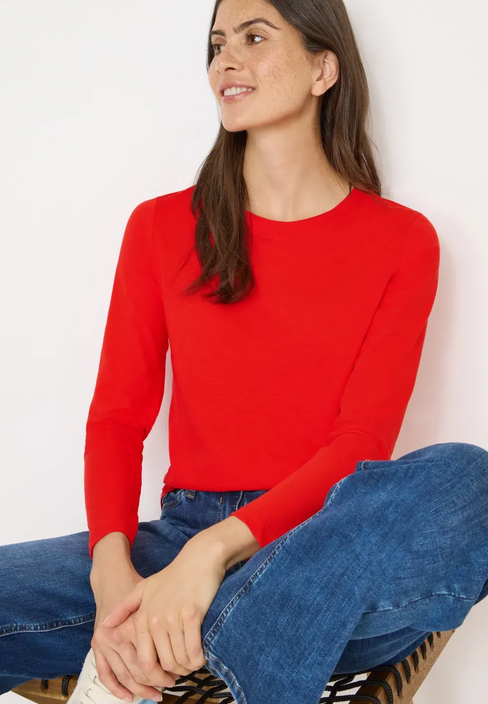 Basic Rundhalsshirt