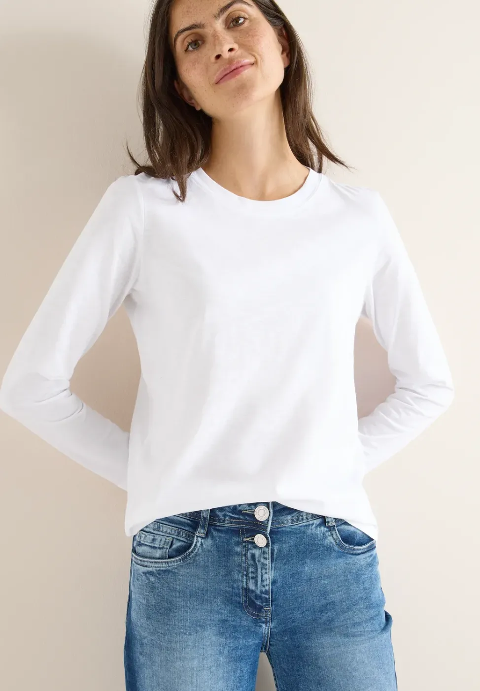 Basic Rundhalsshirt