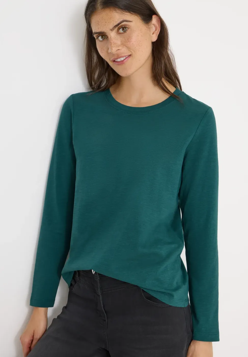 Basic Rundhalsshirt