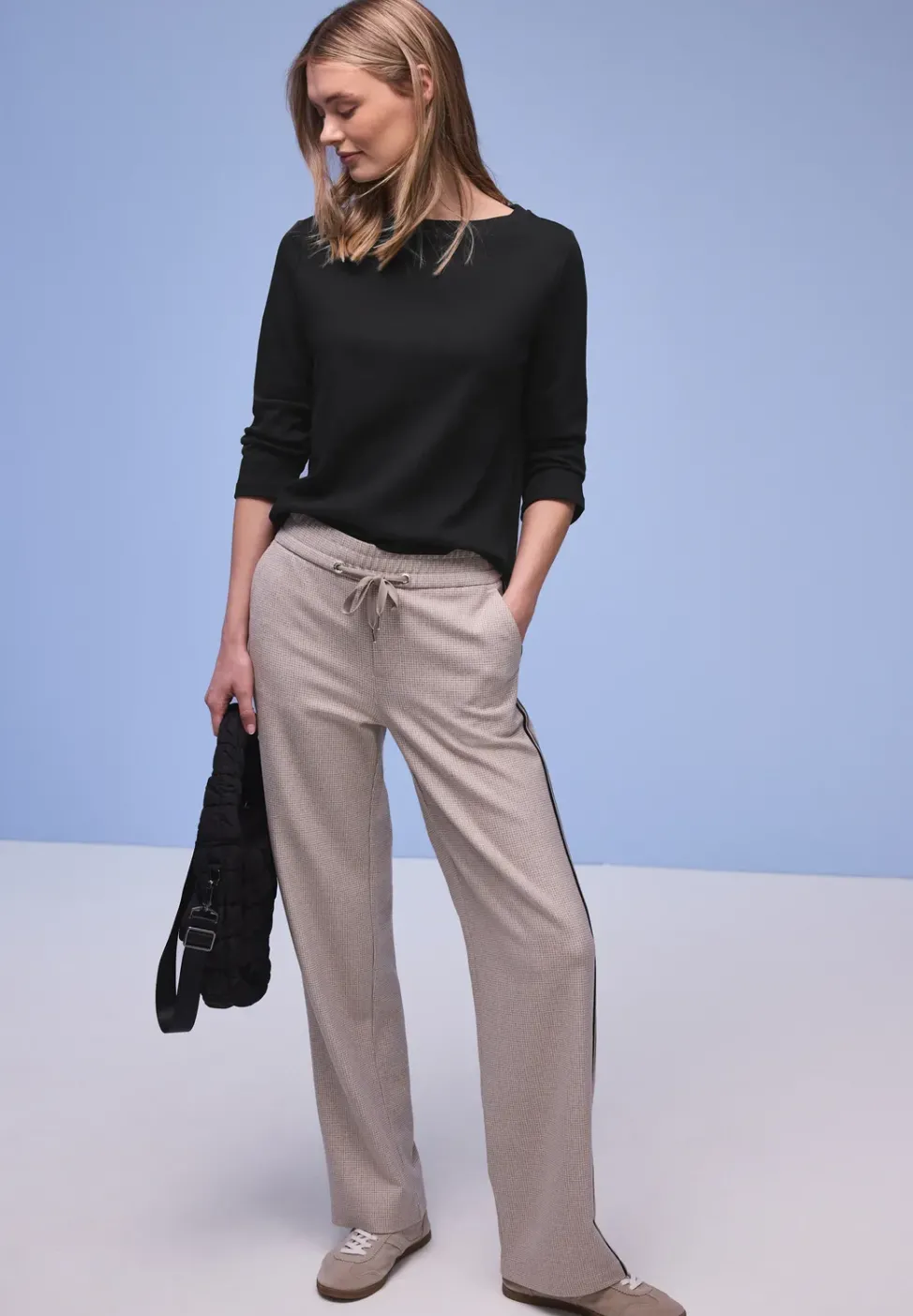 Basic Shirt aus reiner Baumwolle