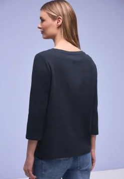 Basic Shirt aus reiner Baumwolle