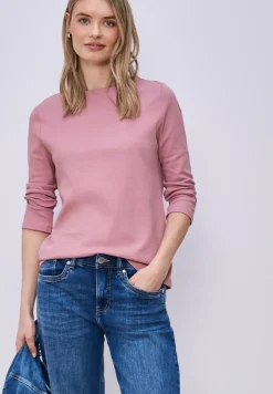 Basic Shirt aus reiner Baumwolle