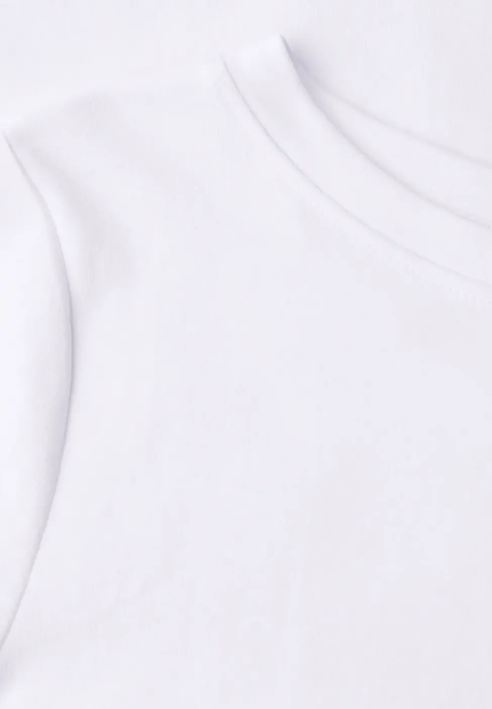 Basic Shirt aus reiner Baumwolle