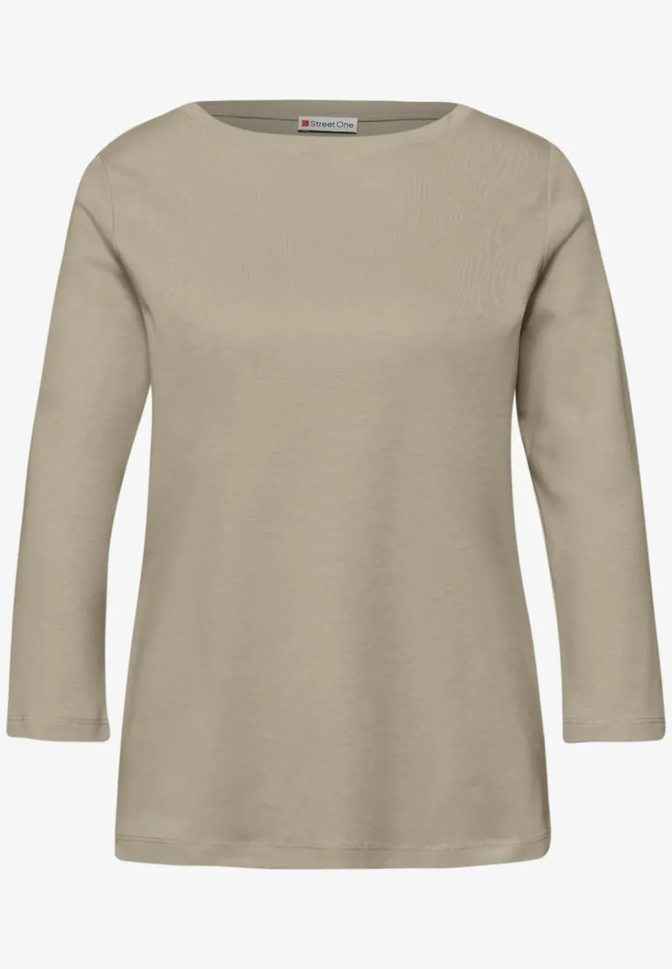 Basic Shirt aus reiner Baumwolle