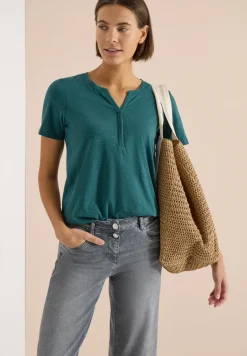 Basic Shirt im Tunika-Look
