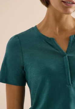 Basic Shirt im Tunika-Look
