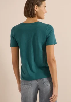 Basic Shirt im Tunika-Look