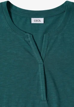 Basic Shirt im Tunika-Look