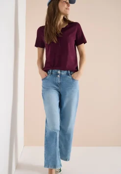 Basic Shirt im Tunika-Look