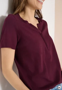 Basic Shirt im Tunika-Look