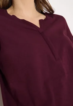 Basic Shirt im Tunika-Look