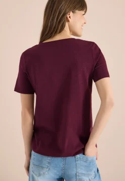 Basic Shirt im Tunika-Look