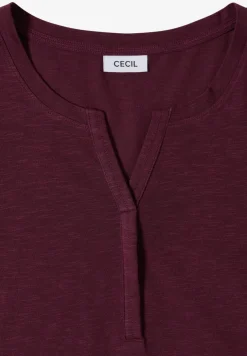 Basic Shirt im Tunika-Look
