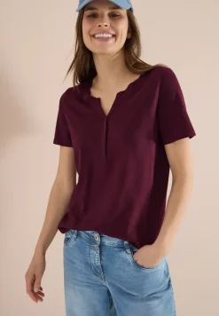 Basic Shirt im Tunika-Look